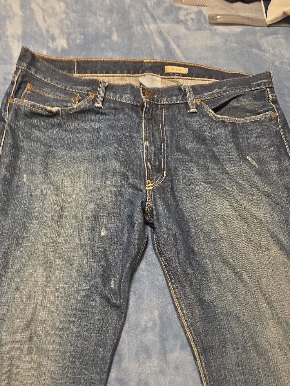 NWOT Ralph Lauren Men's Relaxed Denim Jeans in Blue